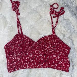 Princess Polly Pink Floral Top